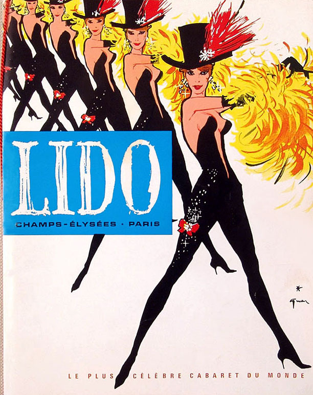 Cover design to the souvenir program from the 1957-edition of the famous ‘LIDO’