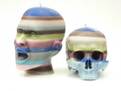 mysticalwitchbitch:  lepidoptera-and-insulin:  gothtrashh:  the-green-witch:  the-solitary-witch:  moshita:  Candles sobeit studio  the WITCHCRAFT.  THE WITCHCRAFT YOU COULD DO WITH THESE  I have a skull candle like those :3  These are kick ass. I love