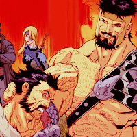 magniflorious:  betterthanlegos:  Pairing —-> James Howlett and Hercules (X-Treme X-Men)  I miss them already. *sniffle* 