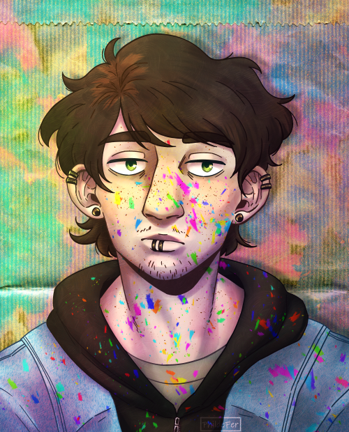 Artfight Piece N°3, Merry For @merlintintintin