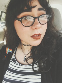 lordoftherainwood:  I’m a bit late, but yesterday was @lgbtandlatinxandloud, and after the past few weeks I am still proud to be who I am, a mixed pansexual chicana 💖💛💙 