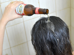 Spike your hair with beer