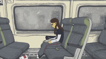 Turned a fun collab with @jensineeckwall into a GIF. (her illustration, my animation)