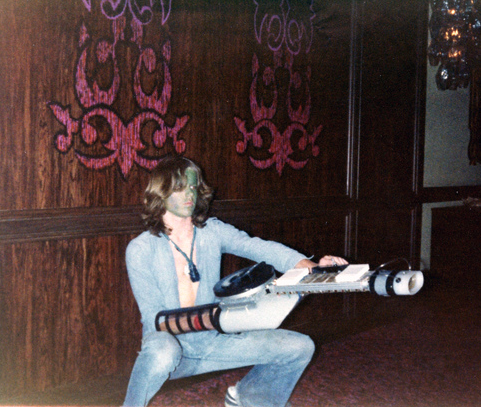 vintagegeekculture:Laserblast cosplay at a 1978 Los Angeles convention. I almost fell out of my chai