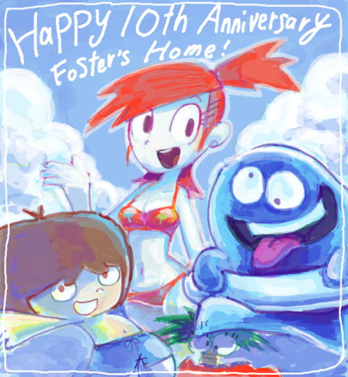 Happy 10th Anniversary to Foster’s Home for Imaginary Friends