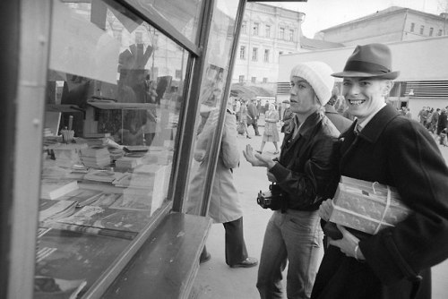 majortomzin:David Bowie and Iggy Pop. 70s