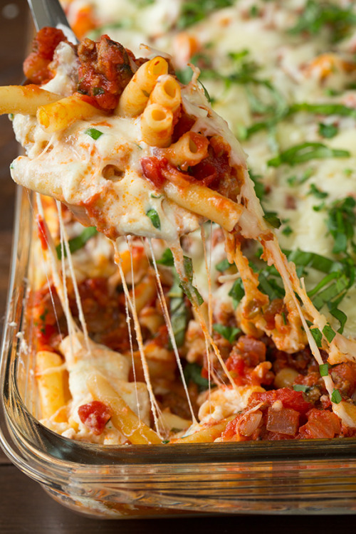 foodffs:  Baked Ziti Really nice recipes. adult photos