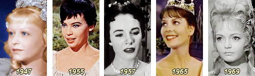 fairytaleslive:» When the Shoe Fits: 1947 - 2015  [click on the pictures to view the captions]&ldquo