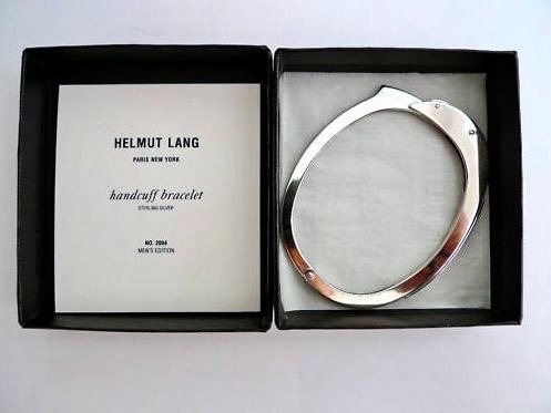 asuddensway:Helmut Lang handcuff bracelet (version)