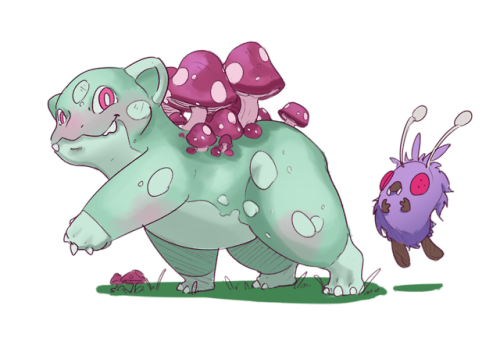 vincenzonova: Have a few little Bulbasaur doodles I did a few days ago! I’ve been getting way 