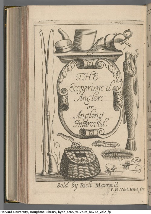 Venables, Robert, 1612?-1687. The experienc’d angler, or, Angling improv’d : being a gen