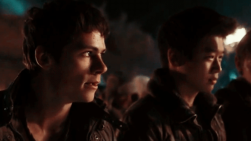 wickedisgood: Dylan O’Brien and Ki Hong Lee in the Scorch Trials Gag-Reel