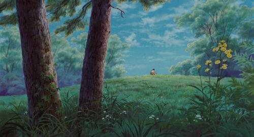 anime-backgrounds:  Grave of the Fireflies. Written and directed by Isao Takahata and animated by Studio Ghibli. Grave of the Fireflies [Blu-ray] 