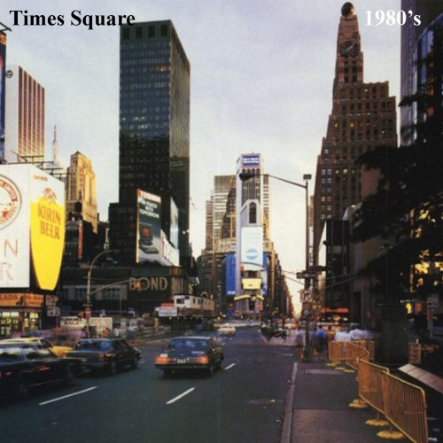 Times Square through the years