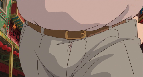 kuroshimaruswaifu:  someone drew this they storyboarded it then they animated it and then inked and colored it they were professionally paid to draw and animate a middle aged man’s crotch slowly advancing on them 