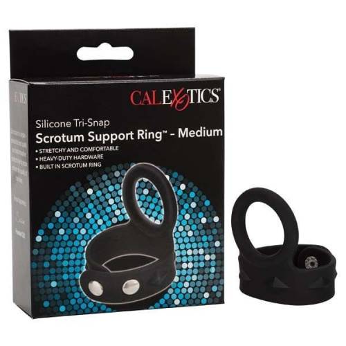 Silicone Tri-Snap Scrotum Support Ring Www.sextoysperth.com.au Play now pay later with Zip pay #coc