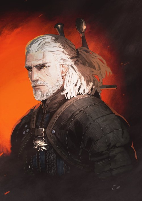 definitely-not-baka-dot-exe: Witcher by 