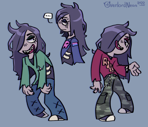 Shambling corpse or edgy teen with bad posture? you decide.