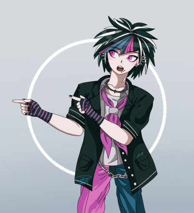 #ibuki mioda sprite edit on Tumblr