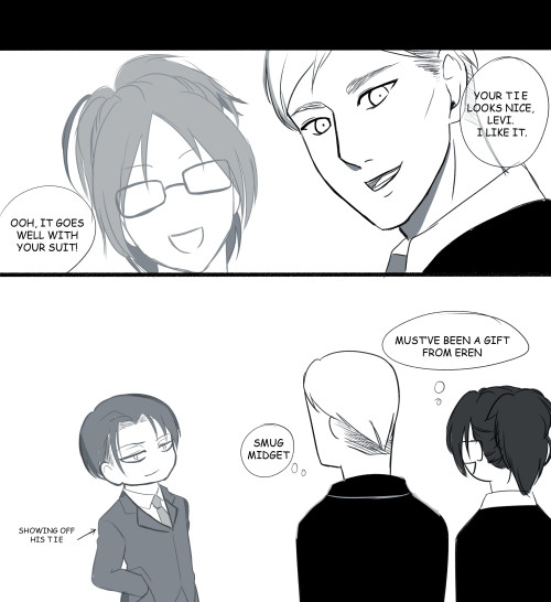 omnicha-deactivated20170515:  Levi loves all gifts from Eren 