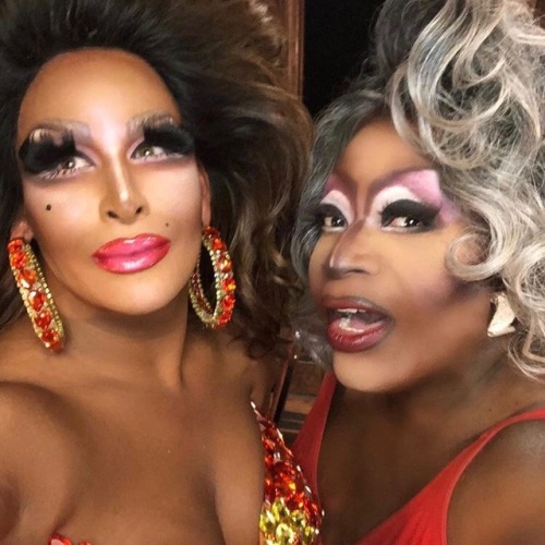 Roxxxy Andrews and Ms. Darcel Stevens at Parliament House Orlando
