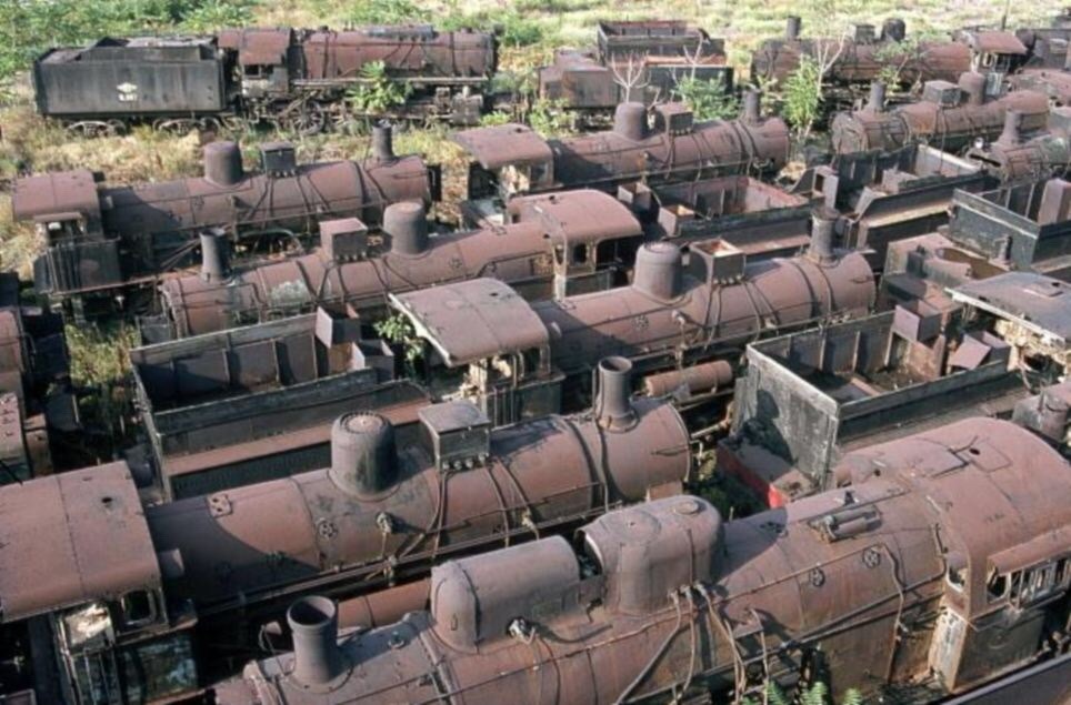 brassandbolts:  Left to rust, the age of steam power long behind us.
