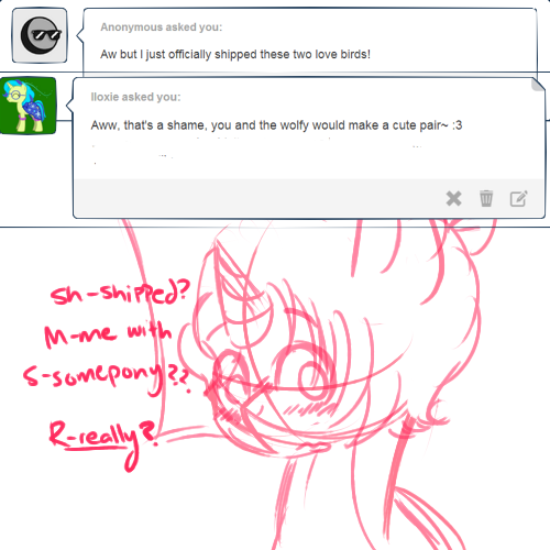 questions-for-peachy:  Th-that may seem silly to you, but I know from… e-experience that having a crush just… isn’t for me.  X3 Looks like someone let something sliiip~