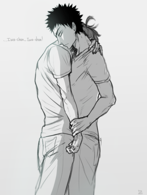 zerkwolf:  I brought you some bittersweet IwaOi >w< 