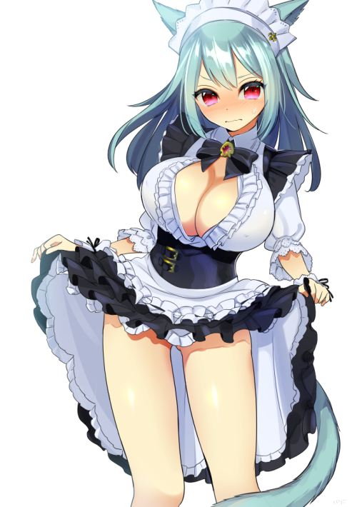 getyournekoshere:  Follow for more cute cat girls <3