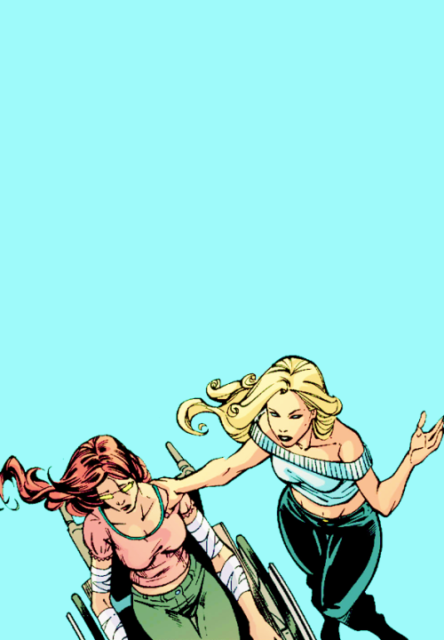 drake-lance:Zinda and Babs being cute in Birds Of Prey v1 #86