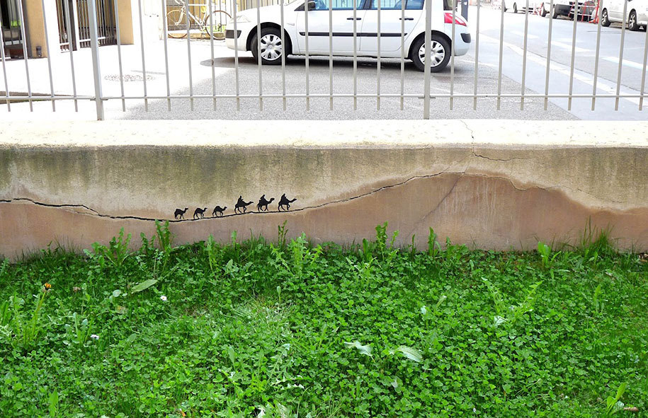 totallytasmia:  Artists working with their surroundings, via demilked.com Credits: