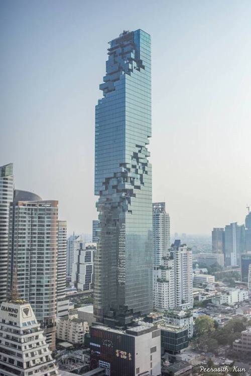 Via Redditor /u/gayfarang, Bangkok’s newest skyscraper, MahaNakhon.