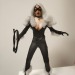 Blackcat suit in Phicen body and Jiaou Doll body