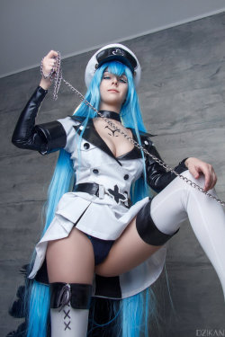 cosplayhotties:  Akame ga KILL! - Esdeath Cosplay by Disharmonica  