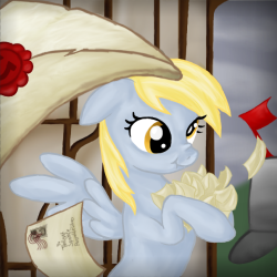 paperderp:  Investigator - Derpy Hooves by