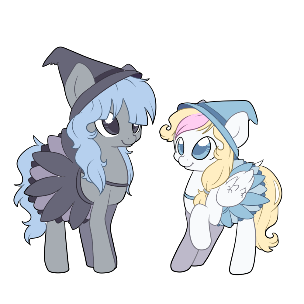 bubblepopmod:  I got lazy but were the very best witches.  Cuties &lt;3