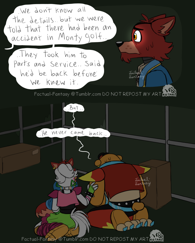 Five Nights at Freddy's comic, Tumblr