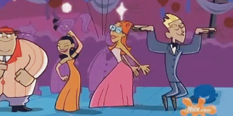 celestial-cuttlefish: notdannyphantom:  the dancing in this show. o m g  the cheesehead dude is me