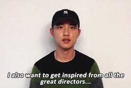 Kyungsoo’s Message For The 2nd International Film Festival & Awards