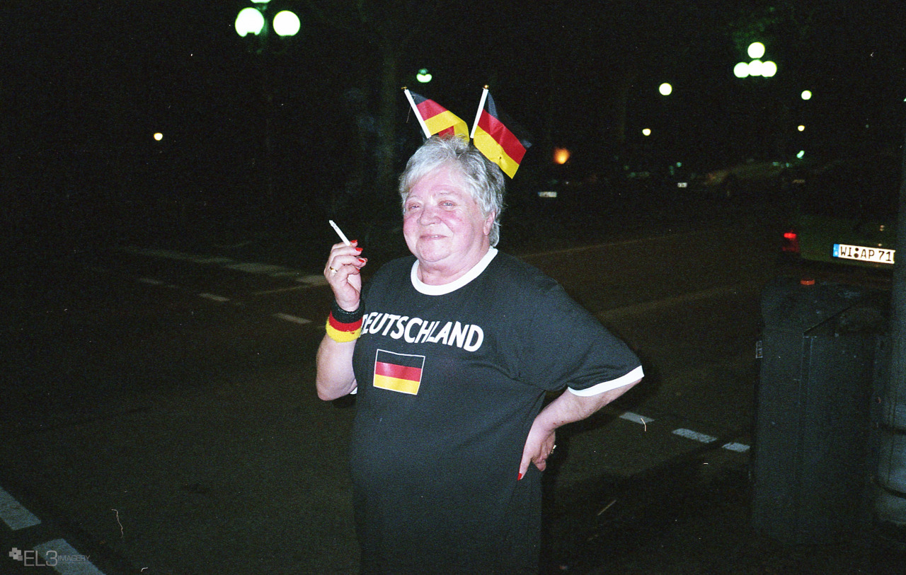 World Cup Celebration in Wiesbaden Germany after winning the World Cup