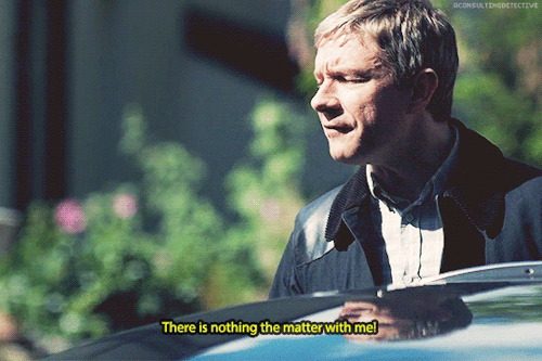 aconsultingdetective: ∞ Scenes of Sherlock What’s the matter with you?