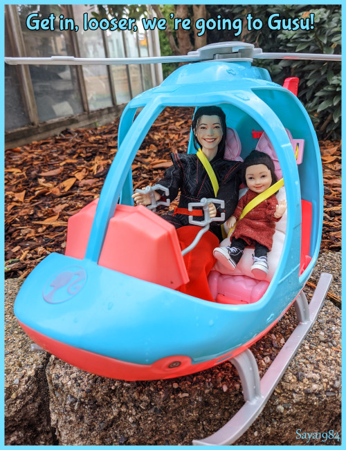Today: Don’t ask me why (don’t make me cry, don’t make me blue).I saw this Barbie helicopter on eBay