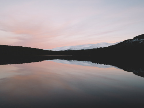 Loch an Eilein, Rothiemurchus Forest, Highlands, Scotland.