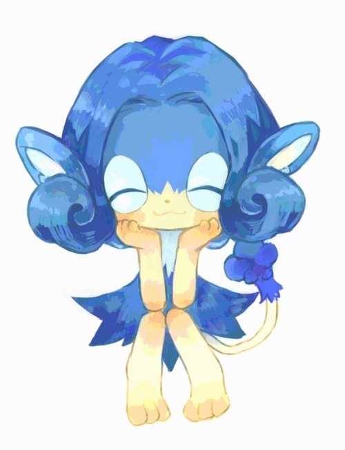 alternativepokemonart:  Simipour by request.