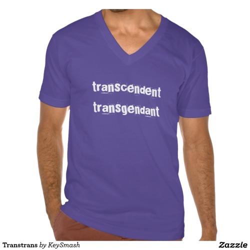 Quietly proclaim your double trans hereToday only, use order code HAPPYFRIDEAL for 20% off your orde