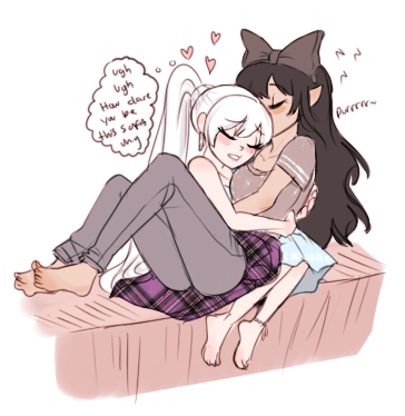 blake and yang: *is hold*