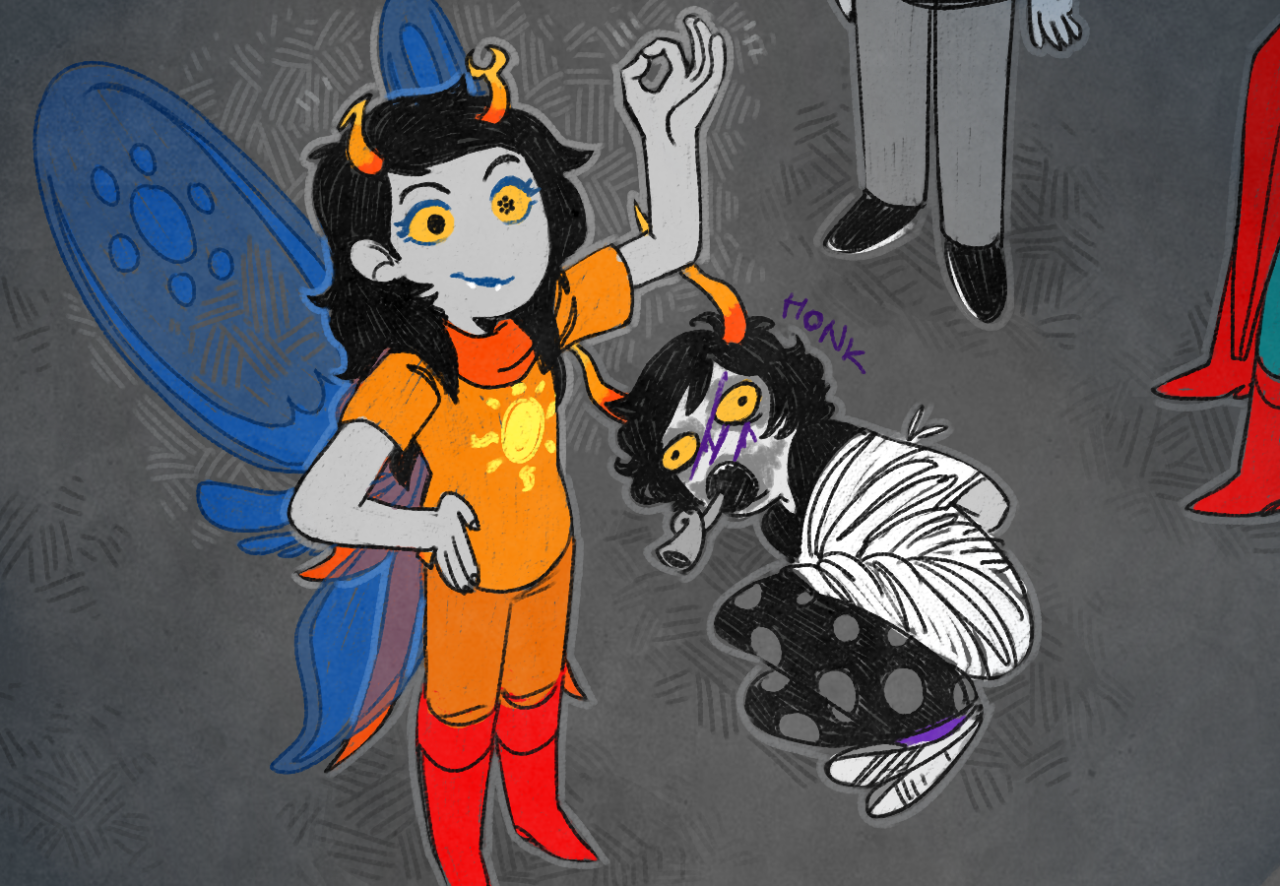 xamag-homestuck:  The first set I did for A6A6I5