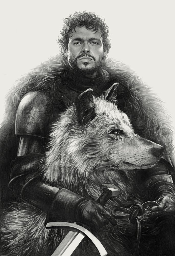 pixalry:  Songs of Ice and Fire: The Starks - Created by Greg RuthYou can see the