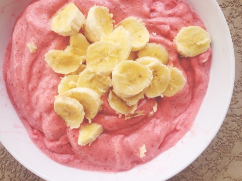 strawberry banana pudding