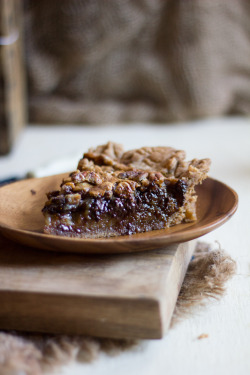 sweetoothgirl:  Chocolate Pecan Pie   